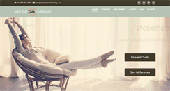 Desktop Screenshot of naturalzencleaning.com